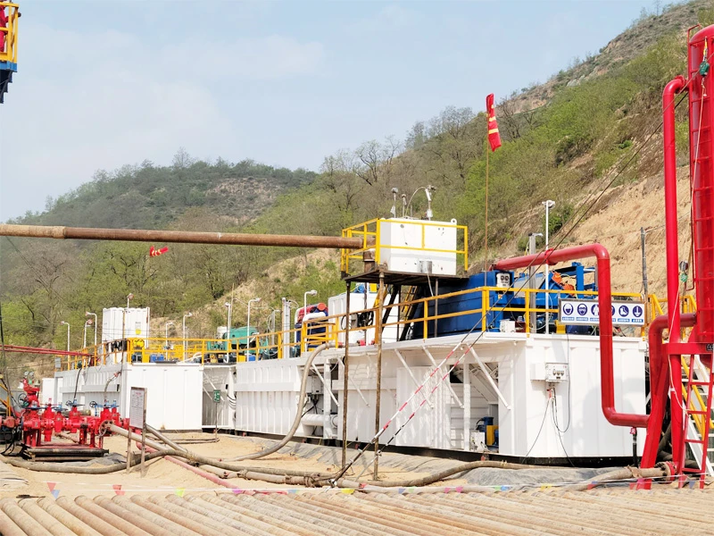 Five-stage solids control system