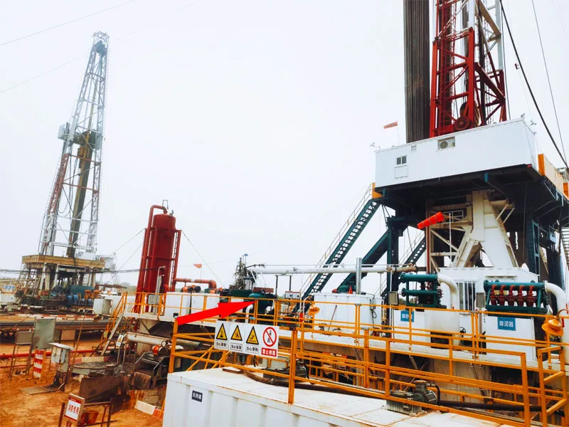 On-site performance of the vacuum degasser