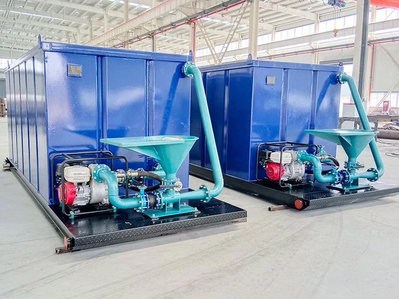 hdd mud mixing system