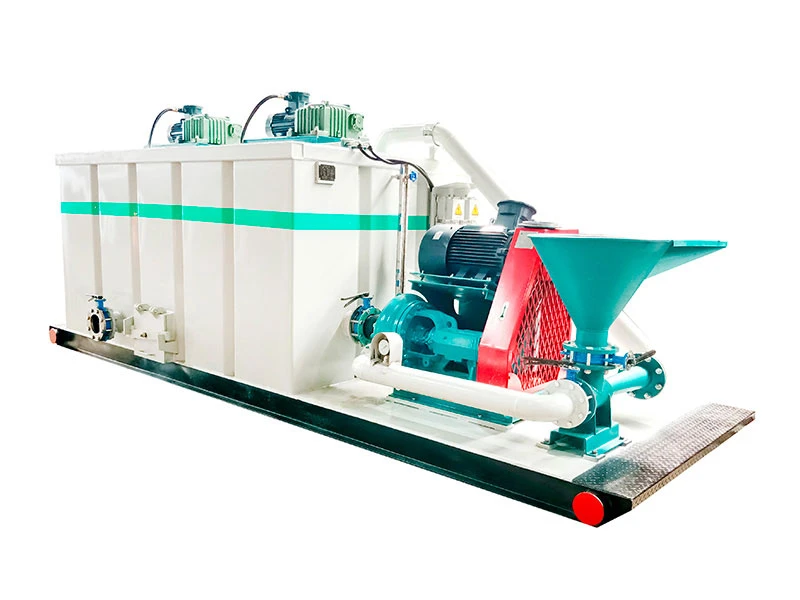 mud mixing systems for directional drilling