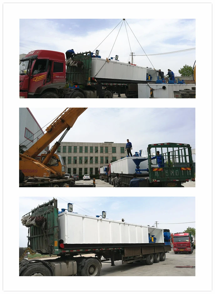 Mud tank loading site