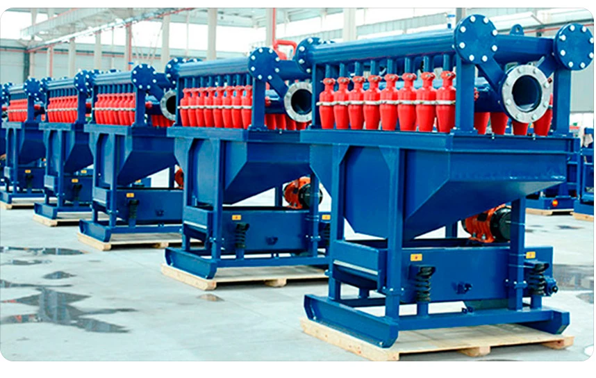 desilter in drilling rig