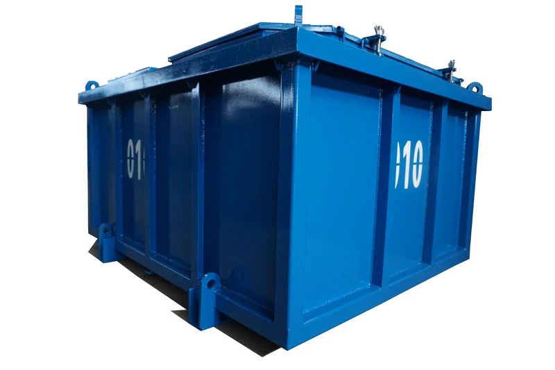 mud cutting skips