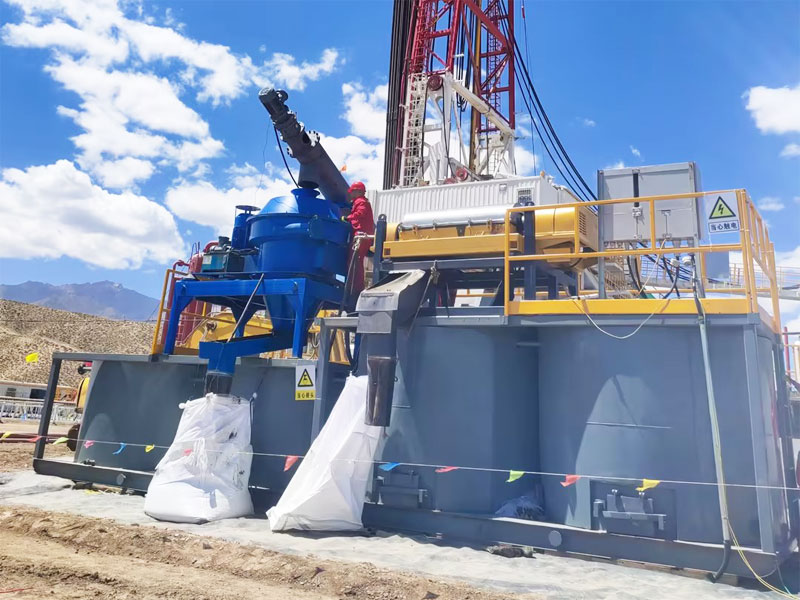 System oczyszczania błota na bazie oleju