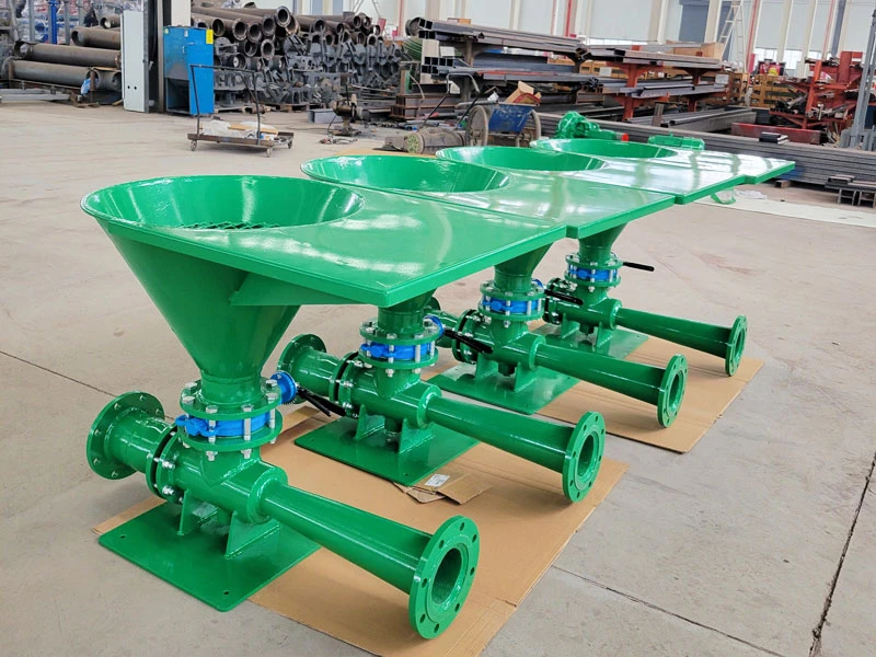 tolva de lodo a chorro