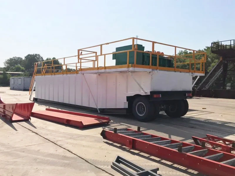 mobile mud system