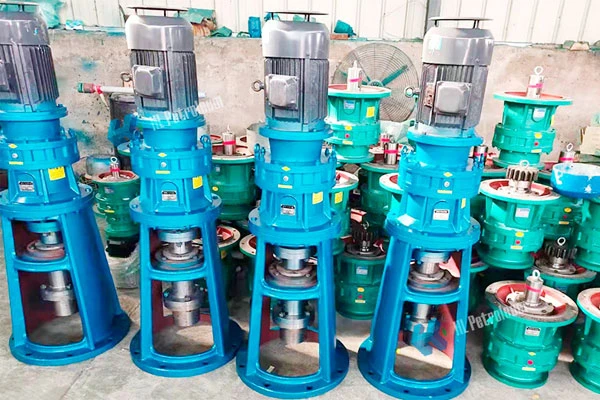 vertical mud agitator