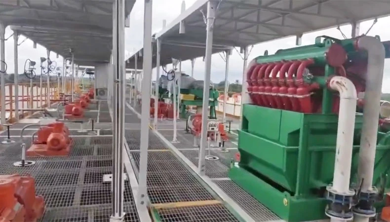 2000HP solids control system