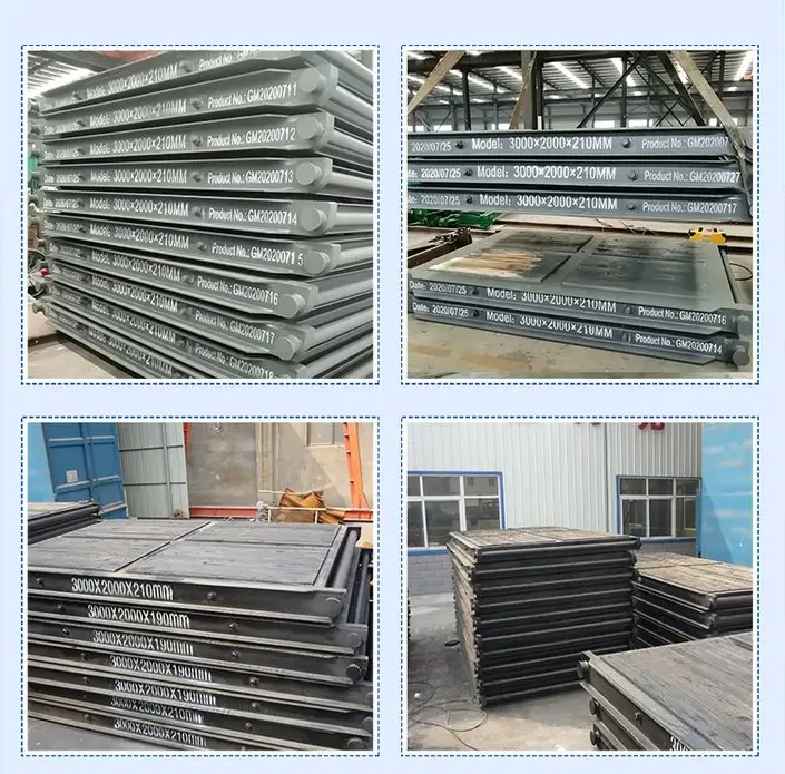 Steel Wood Rig Mats