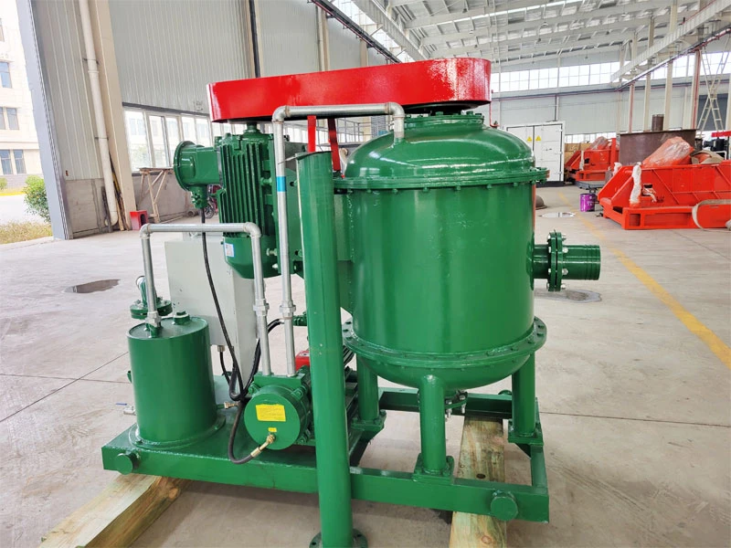 vacuum degasser for drilling rig