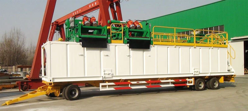 mobile mud tanks