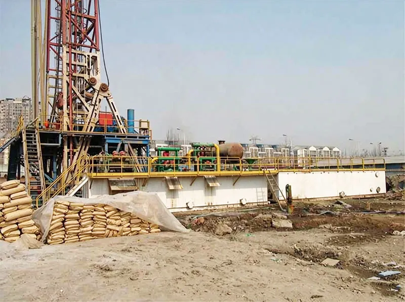 CBM drilling mud solids control system
