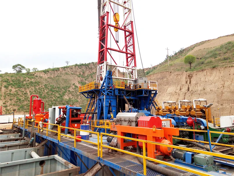 geothermal drilling mud solids control system