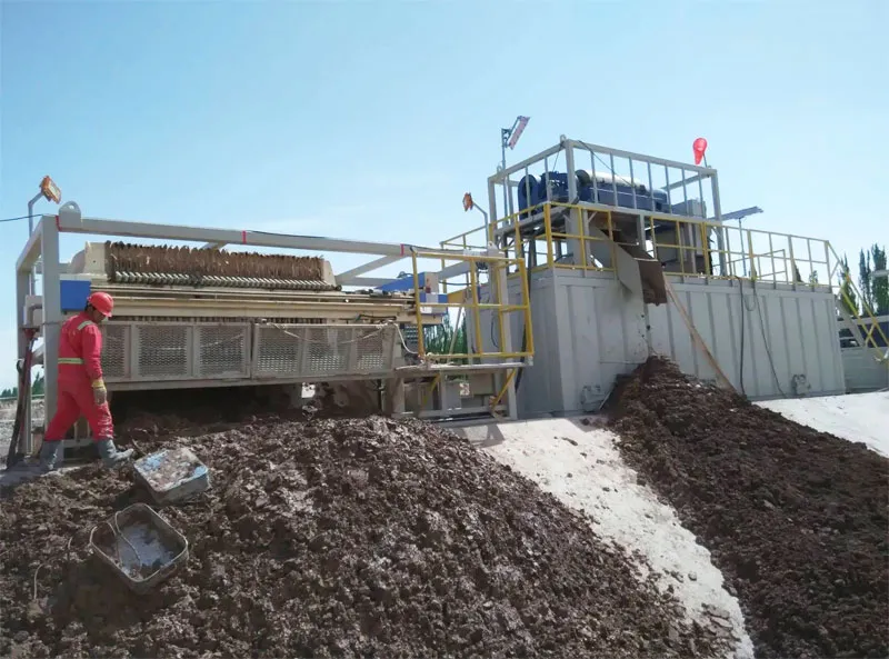 water-based mud zero discharge system