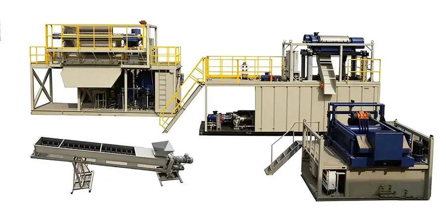 water-based mud zero discharge system