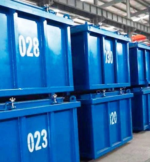 drill cuttings box
